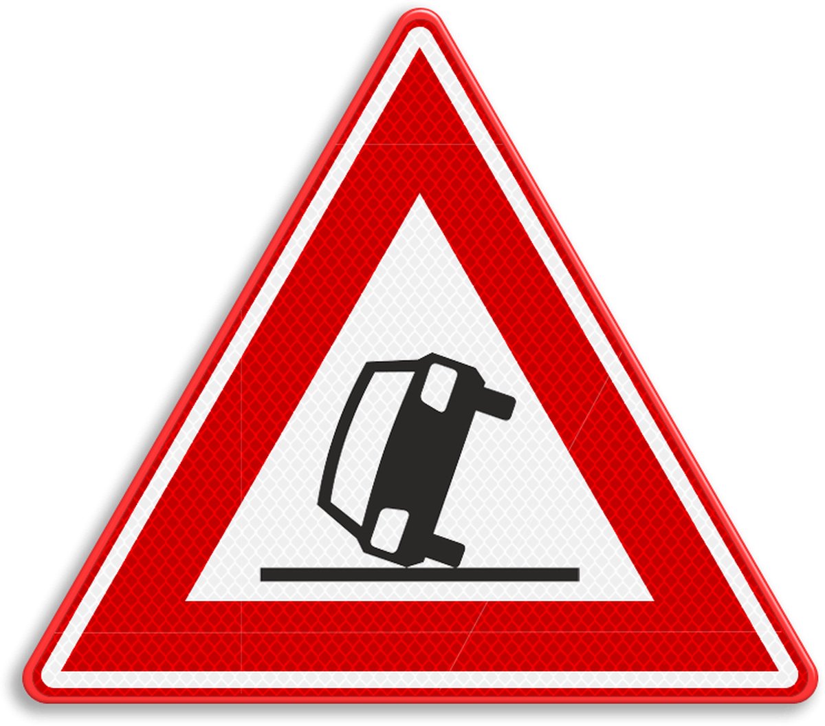 Semn de circulație de avertizare accident