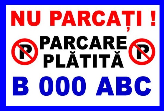 Parcari platite personalizate