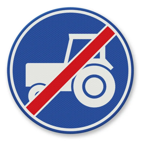 Indicator Acces interzis utilaje agricole - pentru drumuri publice și private