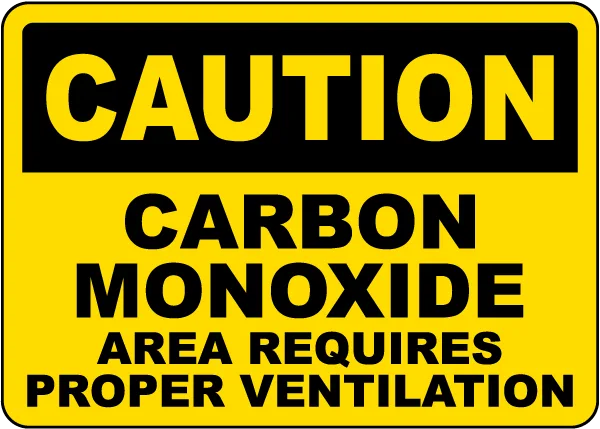 Indicator de Monoxid de Carbon - Ventilație Recomandată pentru Siguranță