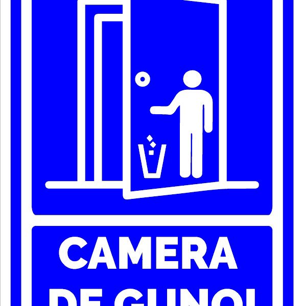 Semn de camera gunoi