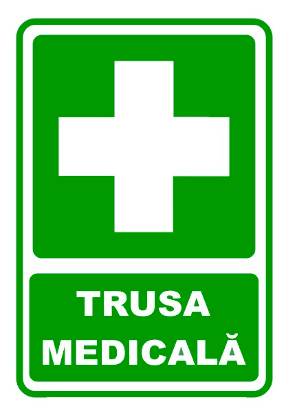 Semn pentru trusa medicala
