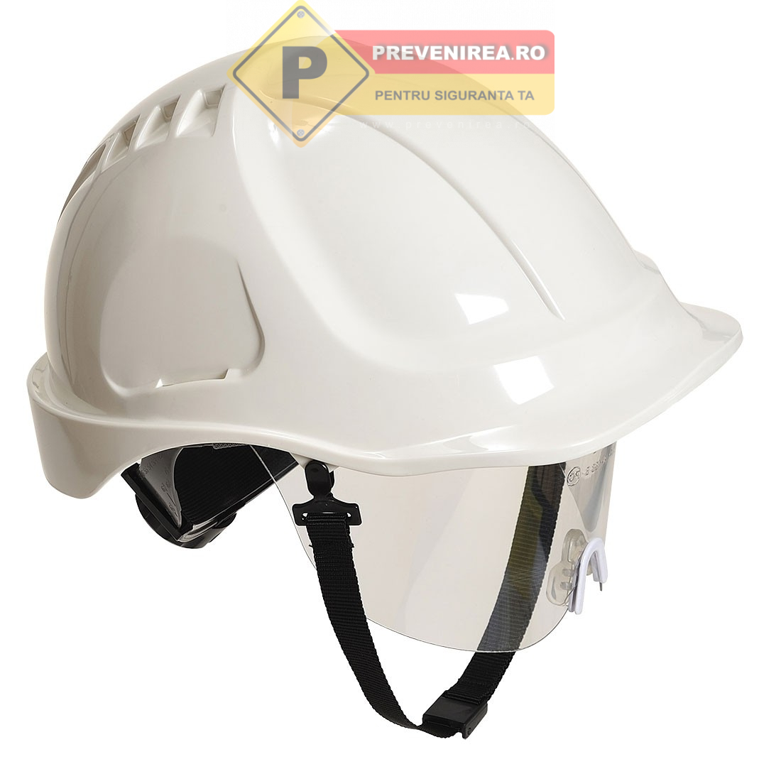 Casca de protecție cu vizor Endurance Plus PW54 - Siguranță și protecție pentru aplicații electrice