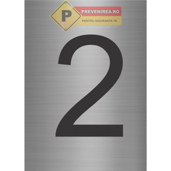 Plăcuțe Aluminiu Personalizate cu Numere și Cifre - Soluții de Marcaj Rezistent pentru Industrie, Logistică și Imobiliare