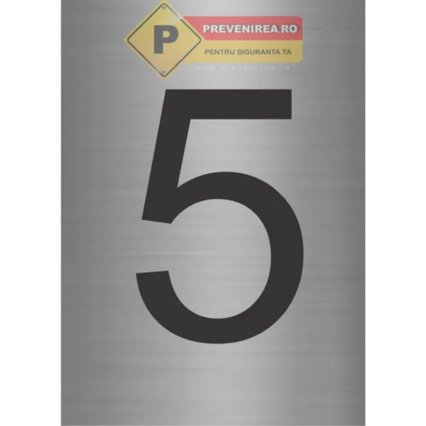 Plăcuțe industriale cu cifre și coduri personalizate - identificare clară pentru orice domeniu profesional
