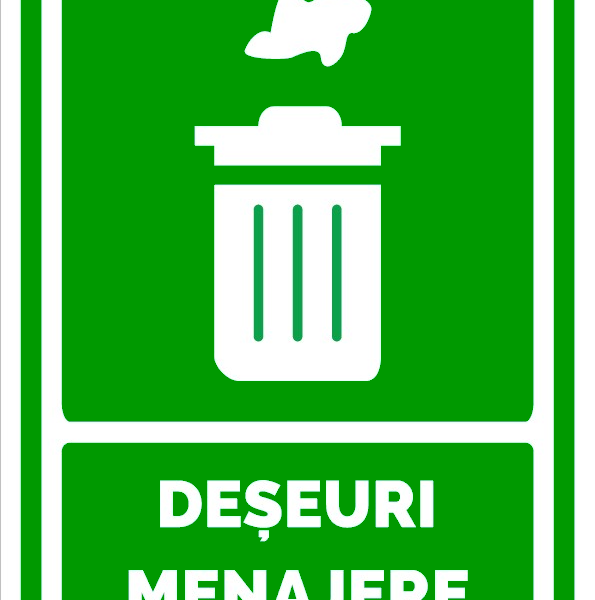 Semn de deseuri menajere
