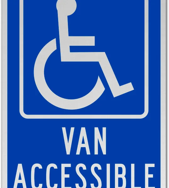 Van Accessible Parking Sign