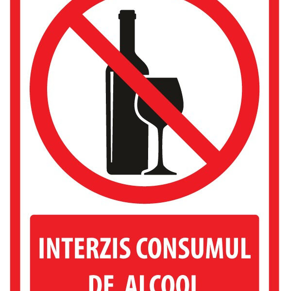 Semn pentru interzicerea consumului de alcool