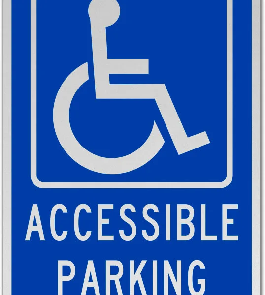 Indicator Parcare Accesibilă - Semnalizare Corectă pentru Persoane cu Dizabilități