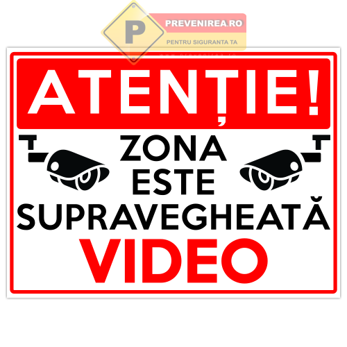 Indicator pentru zona care este filmata