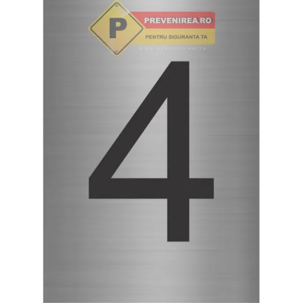 Plăcuțe industriale personalizate cu numere și cifre - Soluții durabile pentru marcaj și identificare