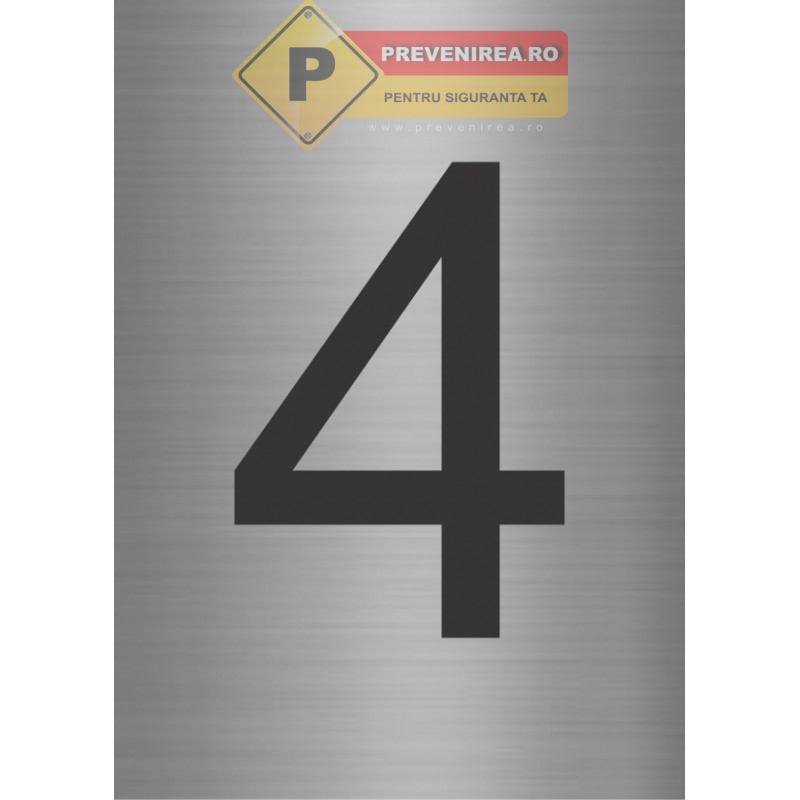 Plăcuțe industriale personalizate cu numere și cifre - Soluții durabile pentru marcaj și identificare