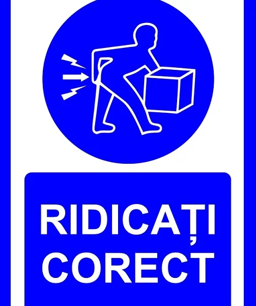placuta ridicati corect