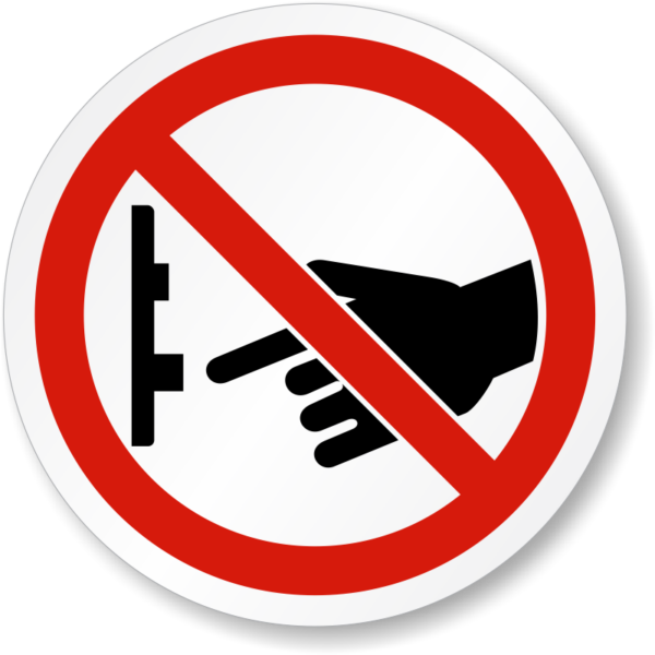 Etichetă Intrerupator - „Nu Opriți! Pericol de Accidentare” | Siguranță și Protecție Industrială