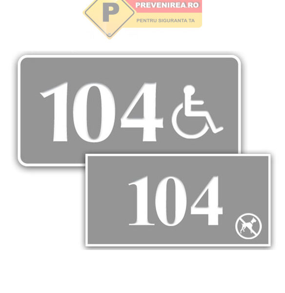 Placuta pentru usa personalizata