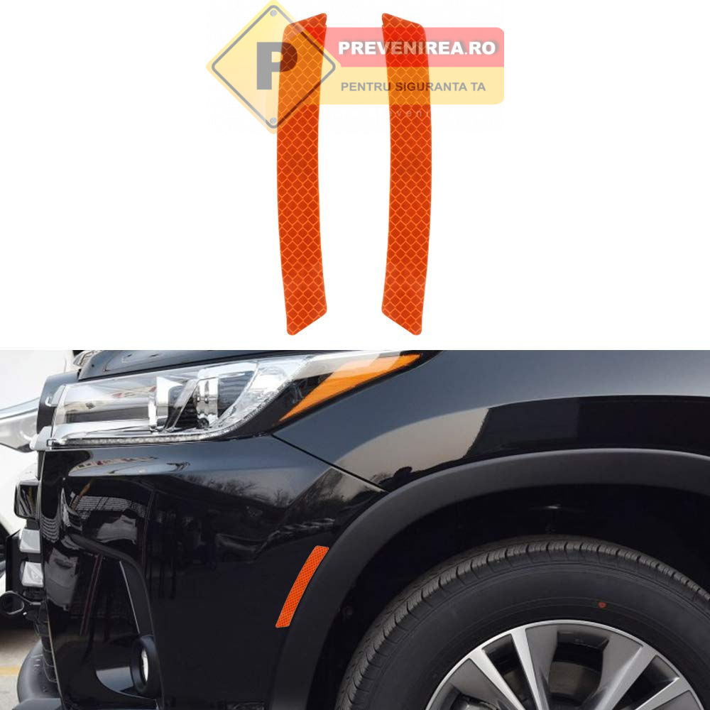 Stickere Reflectorizante Personalizate - Auto, Moto, Utilaje | Rezistente & Omologate