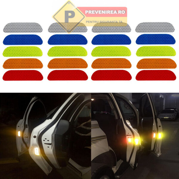 Stickere Reflectorizante Personalizate - Auto, Moto, Utilaje | Rezistente & Omologate