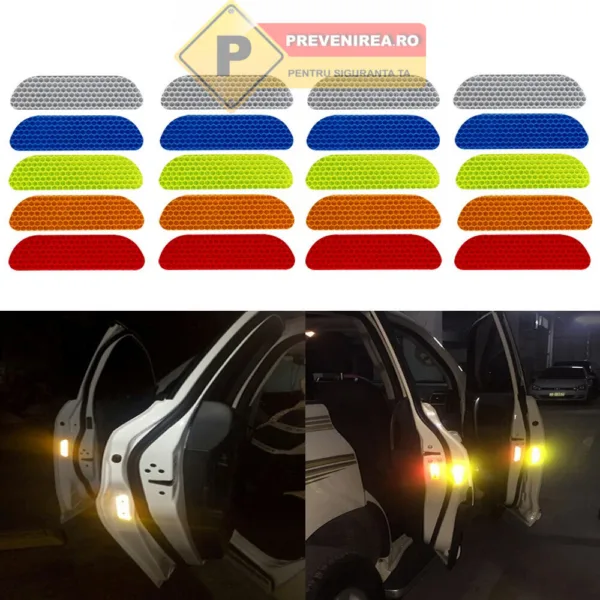 Stickere Reflectorizante Personalizate - Auto, Moto, Utilaje | Rezistente & Omologate