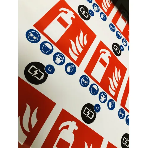 Indicator de securitate acces interzis bicicletelor - Semn de avertizare profesional