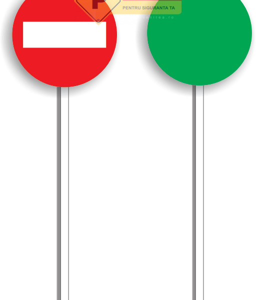 Paleta pentru lucrari trafic