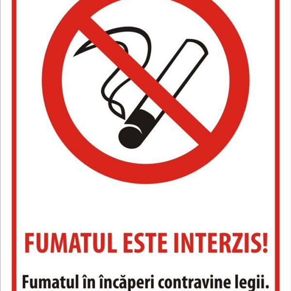 Semn pentru interzicerea fumatului