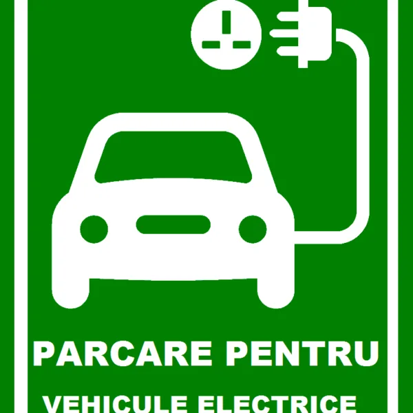Placuta parcare pentru vehicule electrice