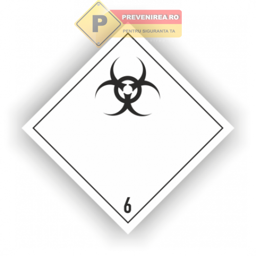 Etichete Materii Infecțioase Clasa 6.2 - Siguranță și Conformitate Transport