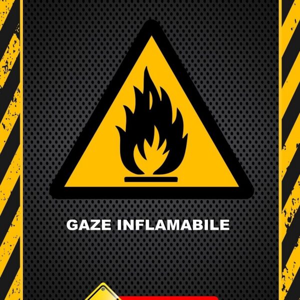 Afișe Instrucțiuni Gaze - Respectă Regulile și Protejează Angajații
