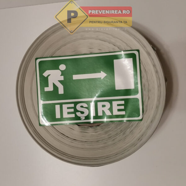Bandă pentru Trasee de Evacuare - Ghidaj Clar în Situații Critice