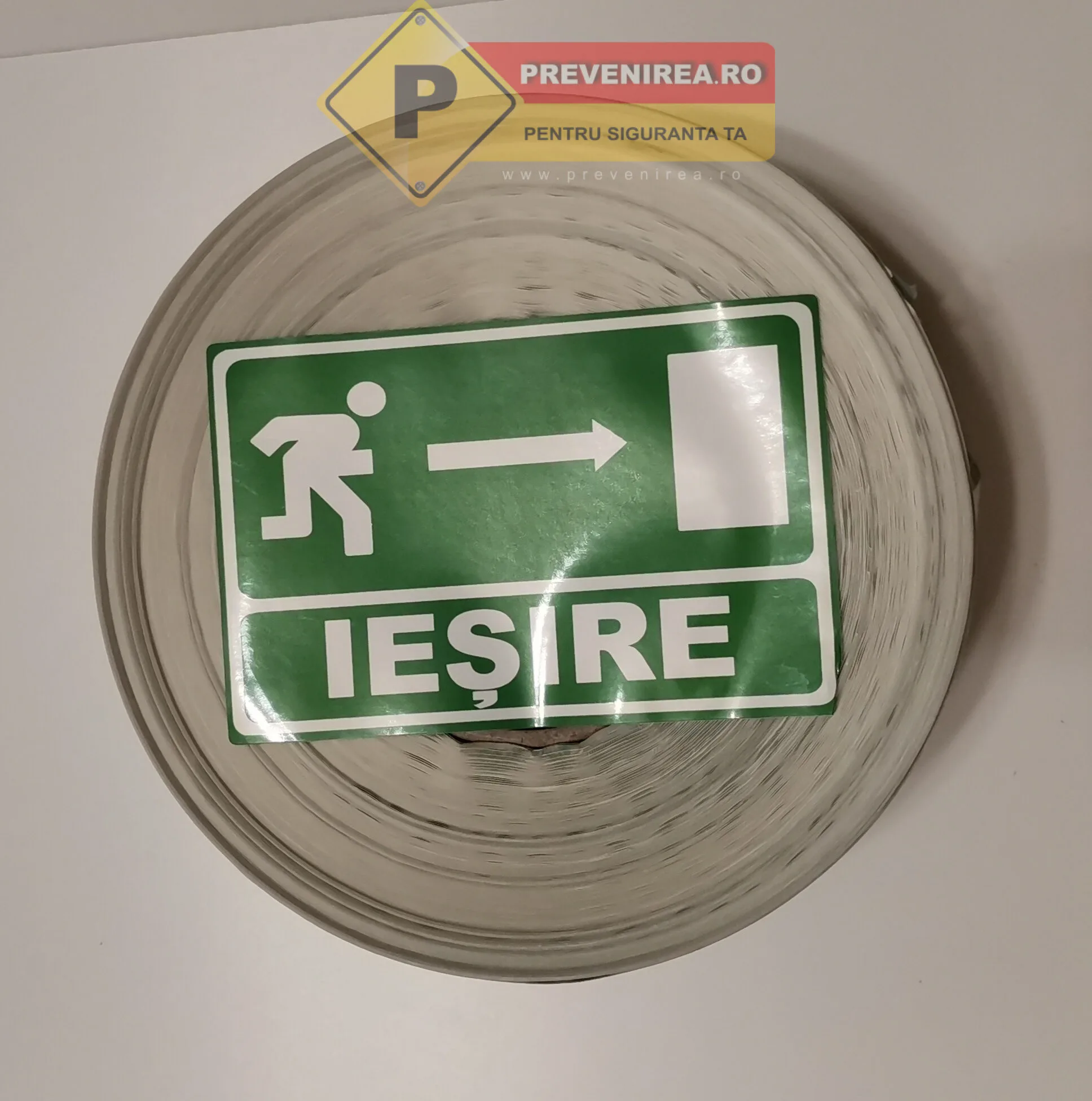 Stickere Ieșire spre dreapta - autocolant semnalizare direcție dreapta, vizibilitate ridicată