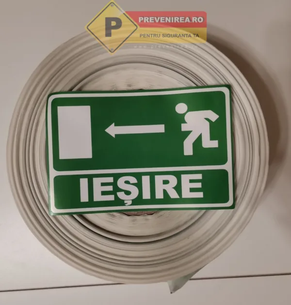 Bandă cu săgeți pentru ieșire - Semnalizare sigură și vizibilă pentru evacuare