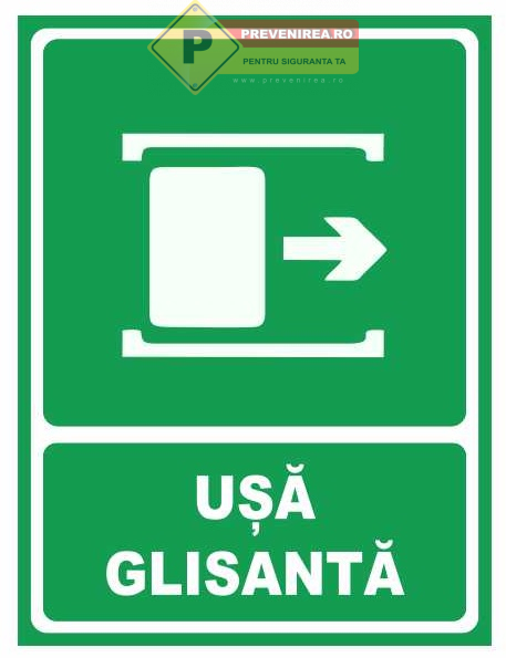 Indicator usi glisante de securitate