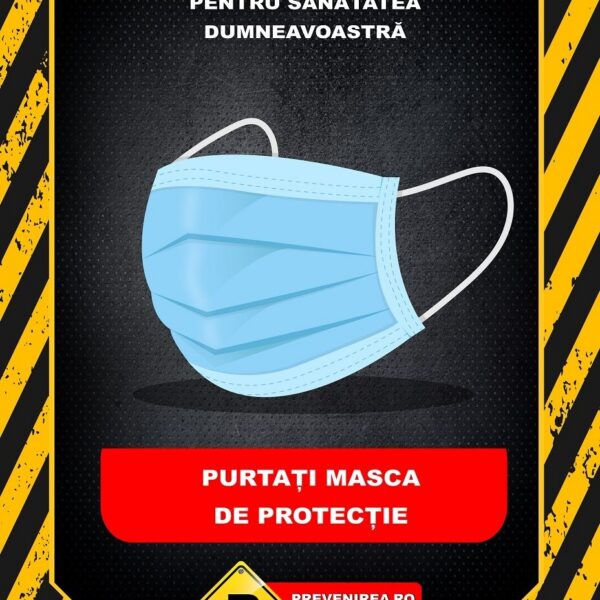 Afișe Personalizate pentru Protecția Sănătății - Protejează-ți Angajații și Clienții