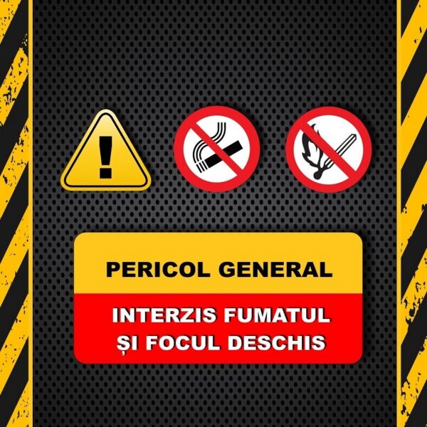 Afișe de Securitate și Protecția Muncii - Previne Accidentele