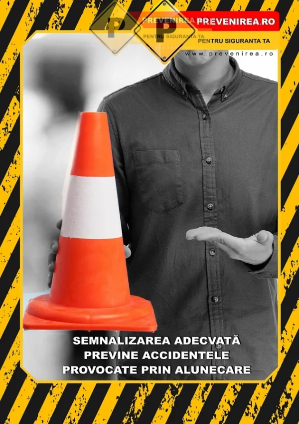 Afișe pentru Prevenirea Accidentelor - Protejează Angajații și Respectă Normele