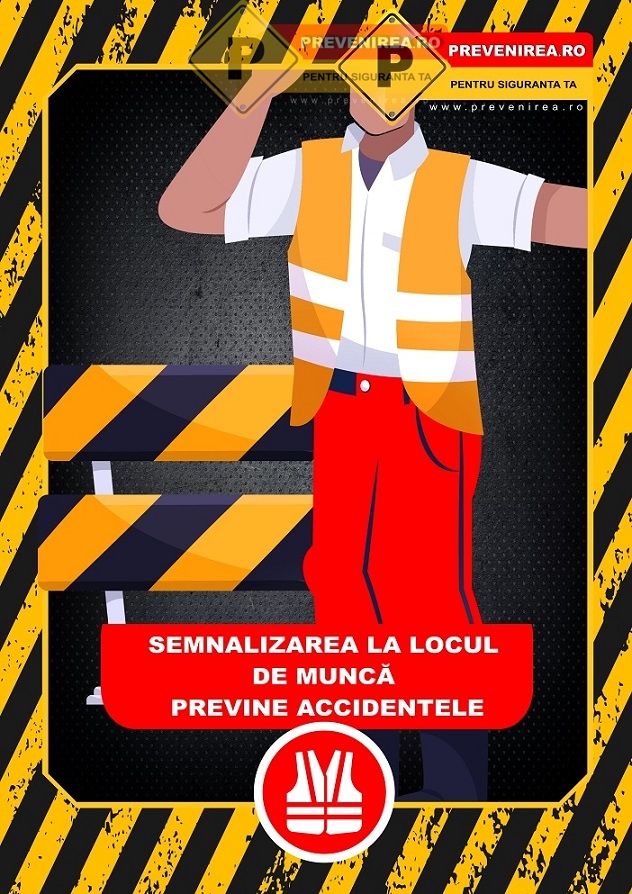 Afișe pentru Locul de Muncă - Protejează Echipa și Crește Siguranța