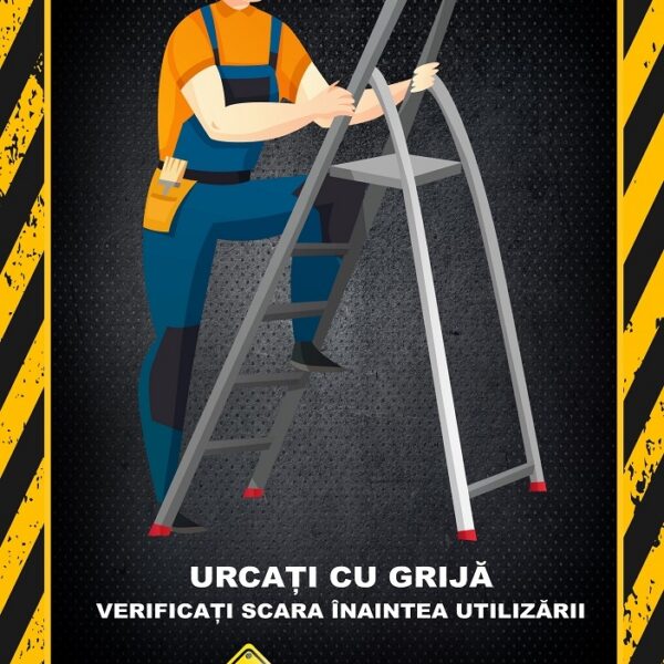Afișe Profesionale pentru Șantiere și Lucrări în Construcții - Vizibilitate și Siguranță